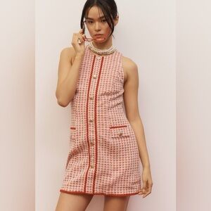 Walter Baker for Anthropologie Alexia Dress in Valley Ted Tweed